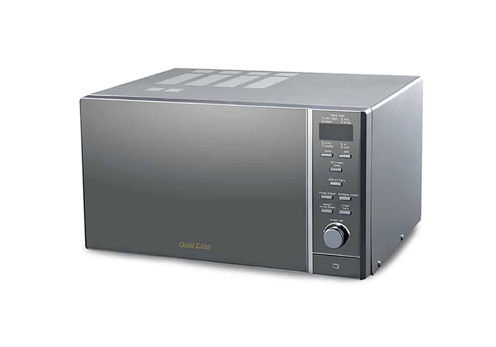 מיקרוגל 25 ליטר מהודר מראה גולד ליין